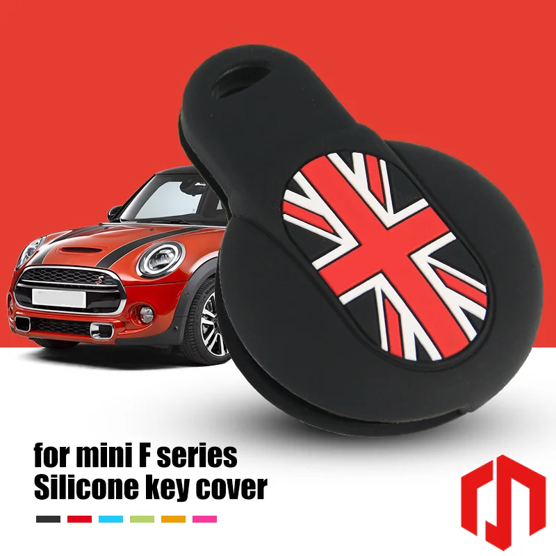 

Silicone Car Key Case for BMW Mini Cooper F56 F55 F54 F60 Car Key Protector Full Cover Design Remote Car Shell Car Accessories