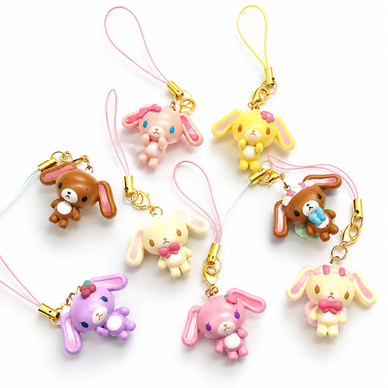 Neu eingetroffen: Anime-Actionfigur Sugarbunnies Anhänger Blindbox Schreibtischspielzeug Schlüsselanhänger Sommer-Strandurlaub-Serie Ornament Geschenk – Detail 2
