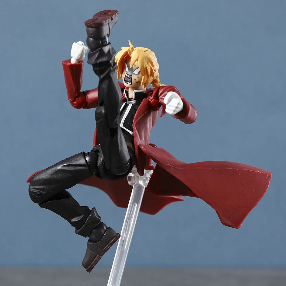 Revoltech Fullmetal Alchemist 116 Edward Elric 117 Alphonse Action Figure Figuine Model Decoration PVC Toy