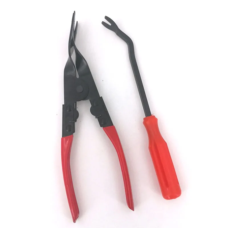 Car Headlight Repair Installation Tool Trim Clip Removal Pliers Van Door Panel Fascia Dash Upholstery Remover Tool 3pcs