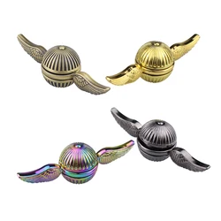 Fidget Spinner Anti-Stress Fidget Toy Golden Snitch Finger Stress Relief Mudança dinâmica Gyro Stress Anxiety Relief Figets Toy