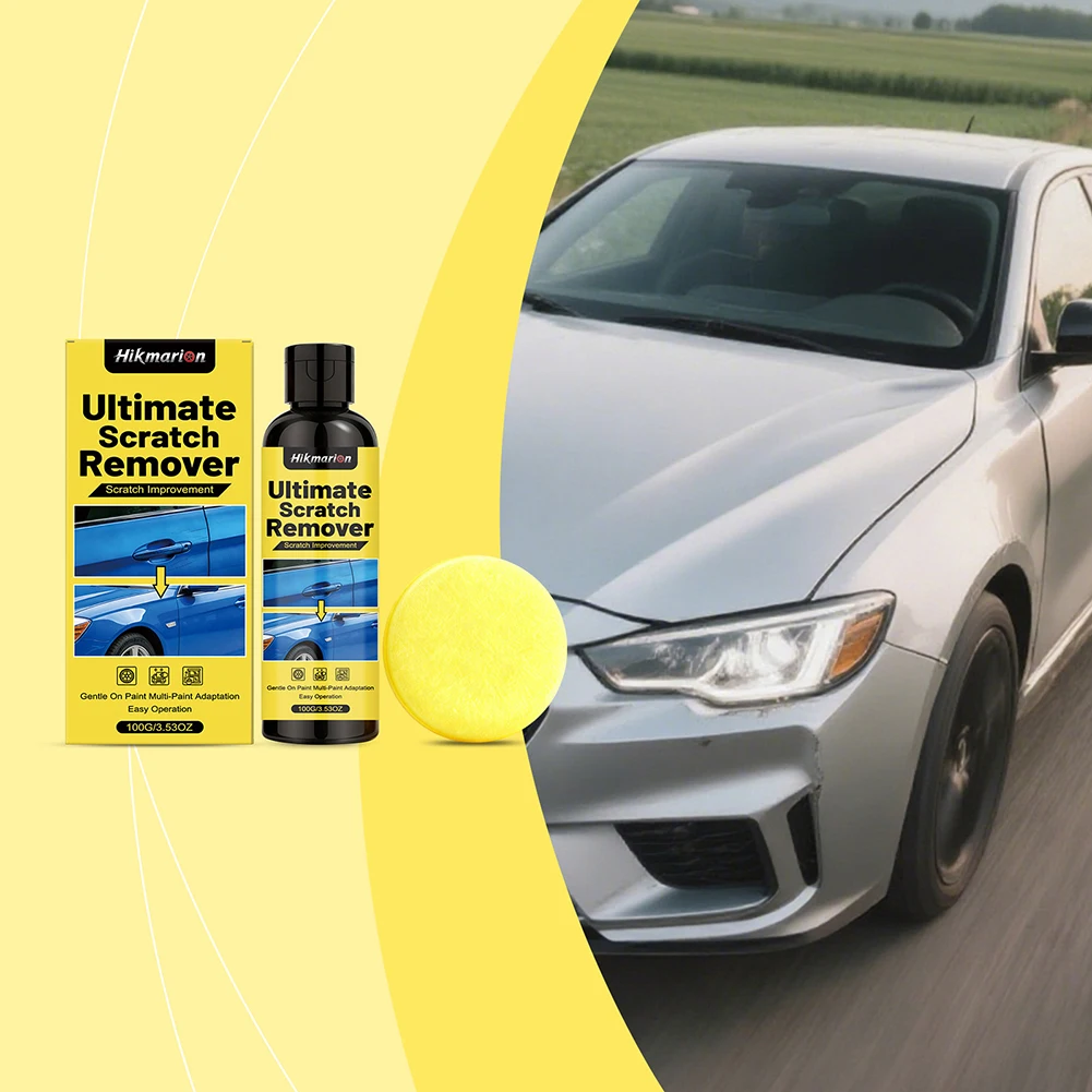 Car Scratch Care Kit,Exterior Paint Restoration Kit,Car Scuff And Scratch Repair,Safe For All Paint Colors And Finishes Repair