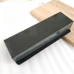 10000# Natural Mud Whetstone,Pedicure/Woodworking Knife Grinder Water Stone 200*50*25mm