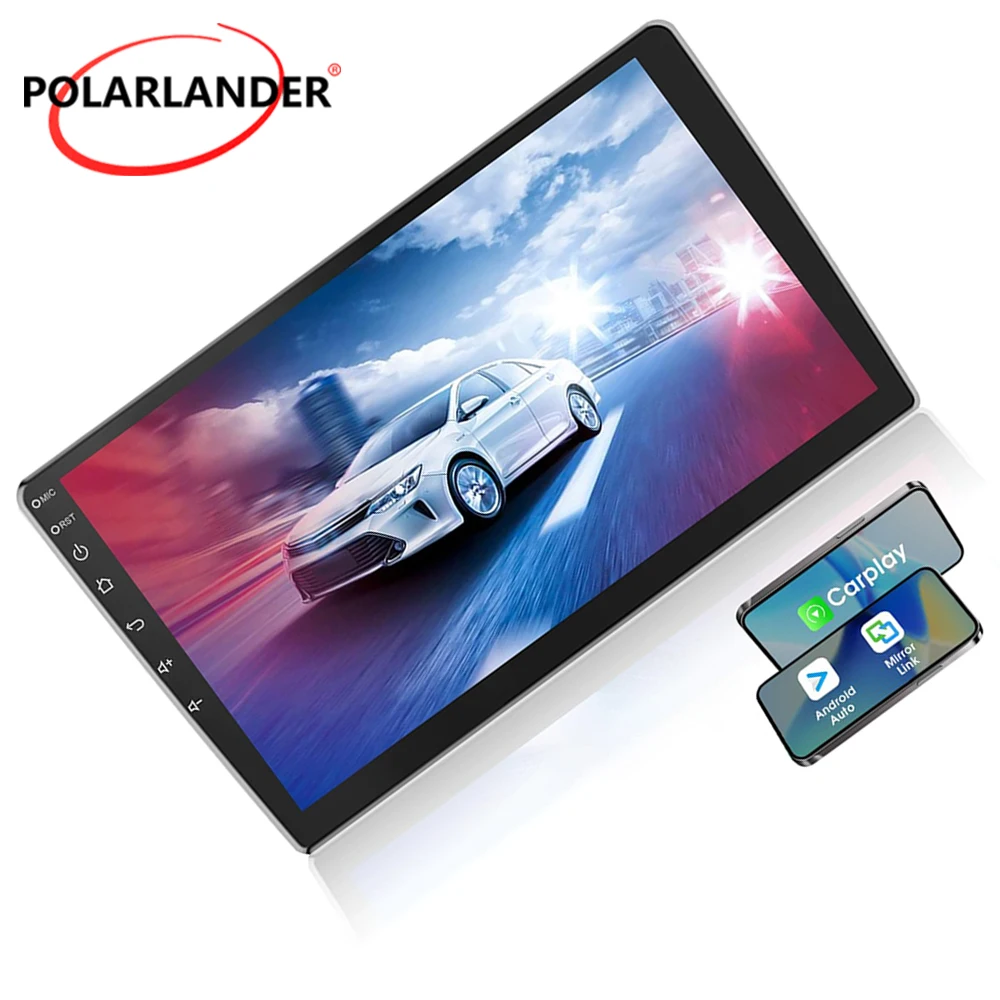 Global Version Car Multimedia Radio 10.1" Touch Screen Linux Wireless Carplay Android Auto USB AUX TF Card Stereo Player