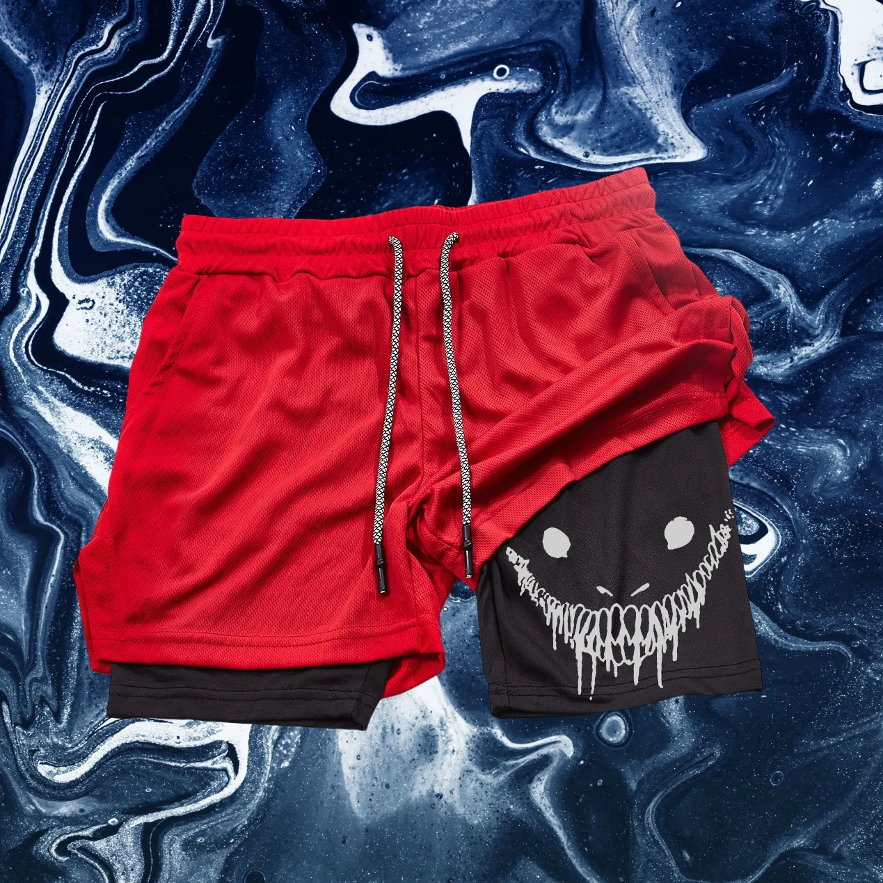 2025 calções esportivos de ginásio masculino de alta qualidade 2-em-1 secagem rápida exercício treinamento ginásio fitness jogging shorts verão calções masculinos