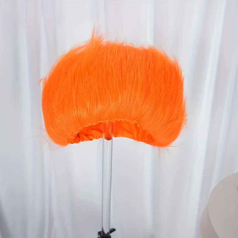 วิกผมสั้นสังเคราะห์ วิกผมคอสเพลย์แบบกำมะหยี่ มีหลายสี เหมาะสำหรับงานบันเทิง