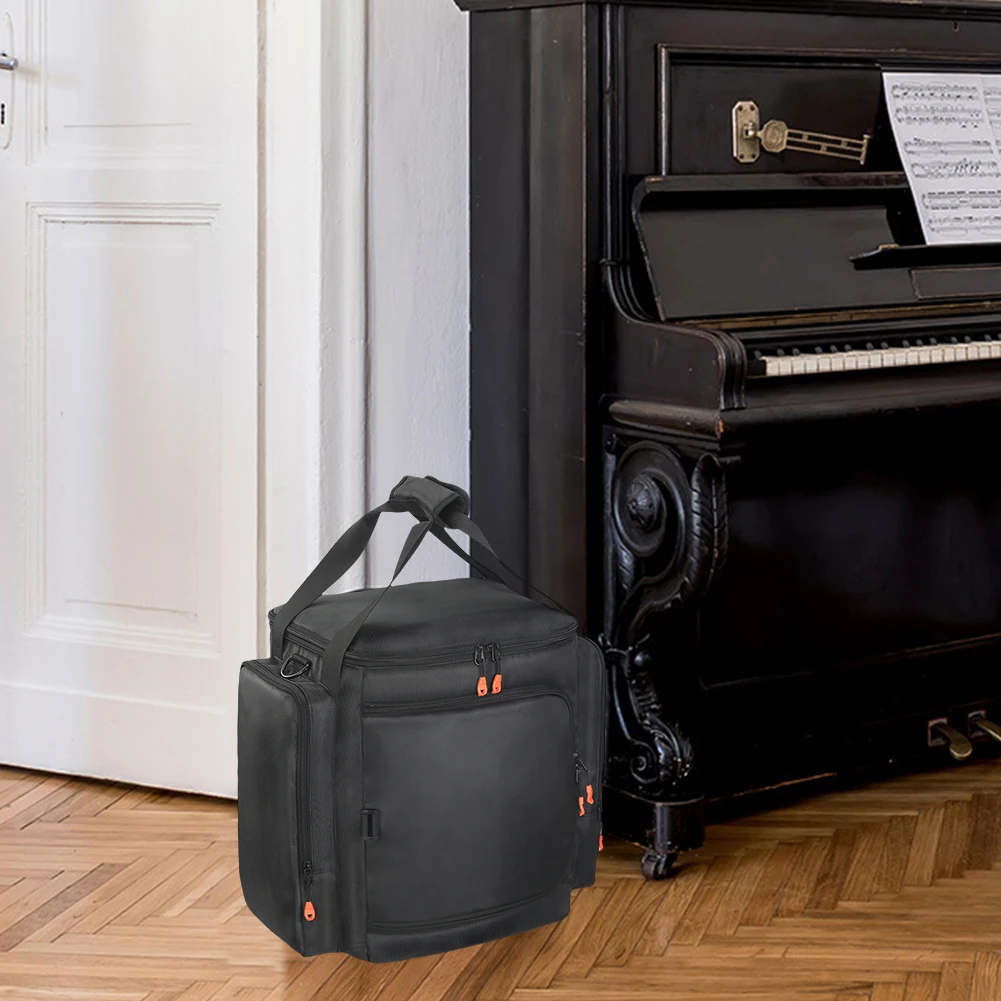 Para jbl partybox encore essencial 2 portátil alto-falante caso poeira grande capacidade alto-falante carry bag com microfone bolso à prova dwaterproof água