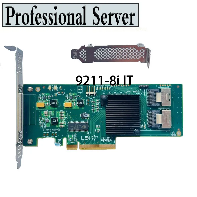 LSI 9211-8I 6Gbps SAS HBA LSI FW:P20 9211-8i IT Mode ZFS FreeNAS unRAID