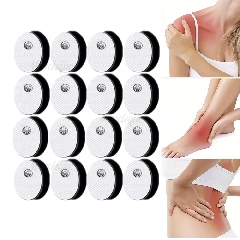 

10/50 шт. EMS стимулятор мышц электродные подушечки для иглоукалывания, прижигания, физиотерапии, сменные проводящие гелевые наклейки