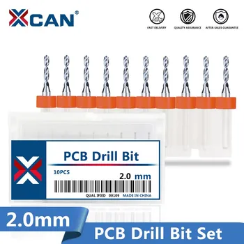 1XCAN 2.0mm PCB מקדחי 3.175mm שוק יבוא קרביד PCB אקדח מקדח עבור PCB הדפסת לוח מעגלים קידוח כלי 10 יח'\קופסא