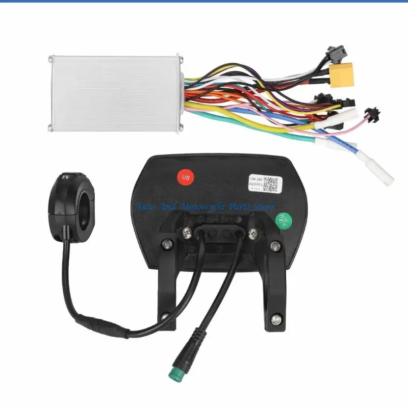 P9FD Electric Scooter 48V 25A Brushless Motor Controller Dashboard for Kugoo