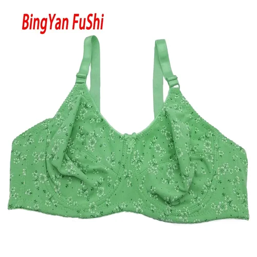 Sujetador de mujer Top de talla grande 115C 115D 110E 110D 105C 105D 100C 100D 95D 90C 90D 85D 85C Push up bh BRAZÓN de algodón cómodo C19