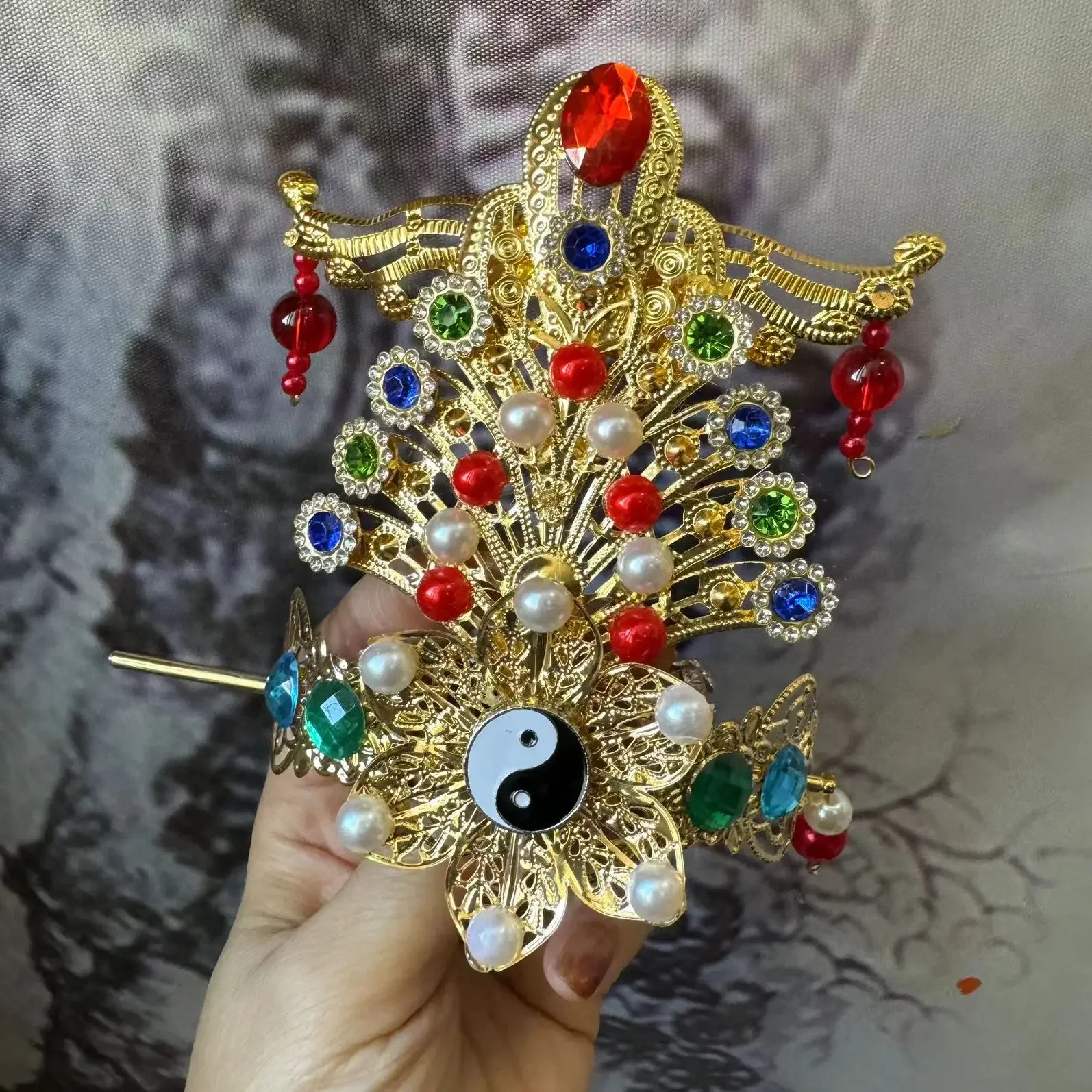 Wholesale Orihan Taoist Jewelry Mens Crown Hair Ornaments