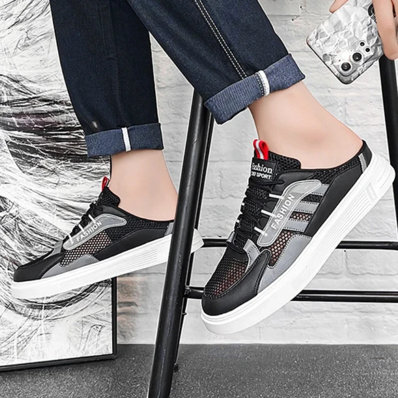 

Весенне-летняя ниша в стиле ретро, простая трендовая шнуровка, мягкая новинка 2025 года, износостойкая резина соответствующего цвета, повседневная повседневная обувь на плоской подошве