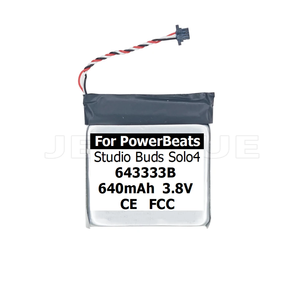 بطارية 350 ~ 640 مللي أمبير في الساعة AEC353535 AEC6433B لسماعات PowerBeats Beats Studio Buds Solo 2 3 4 Solo2 Sole3 Solo4 سماعة ألعاب