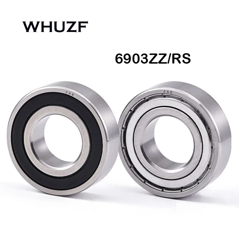 

6903 bearing 6903RS Stainless Bearing 17*30*7mm ABEC-7 6903 RS Bicycle Hub Front Rear Hubs Wheel 17 30 7 Ceramic Balls Bearings