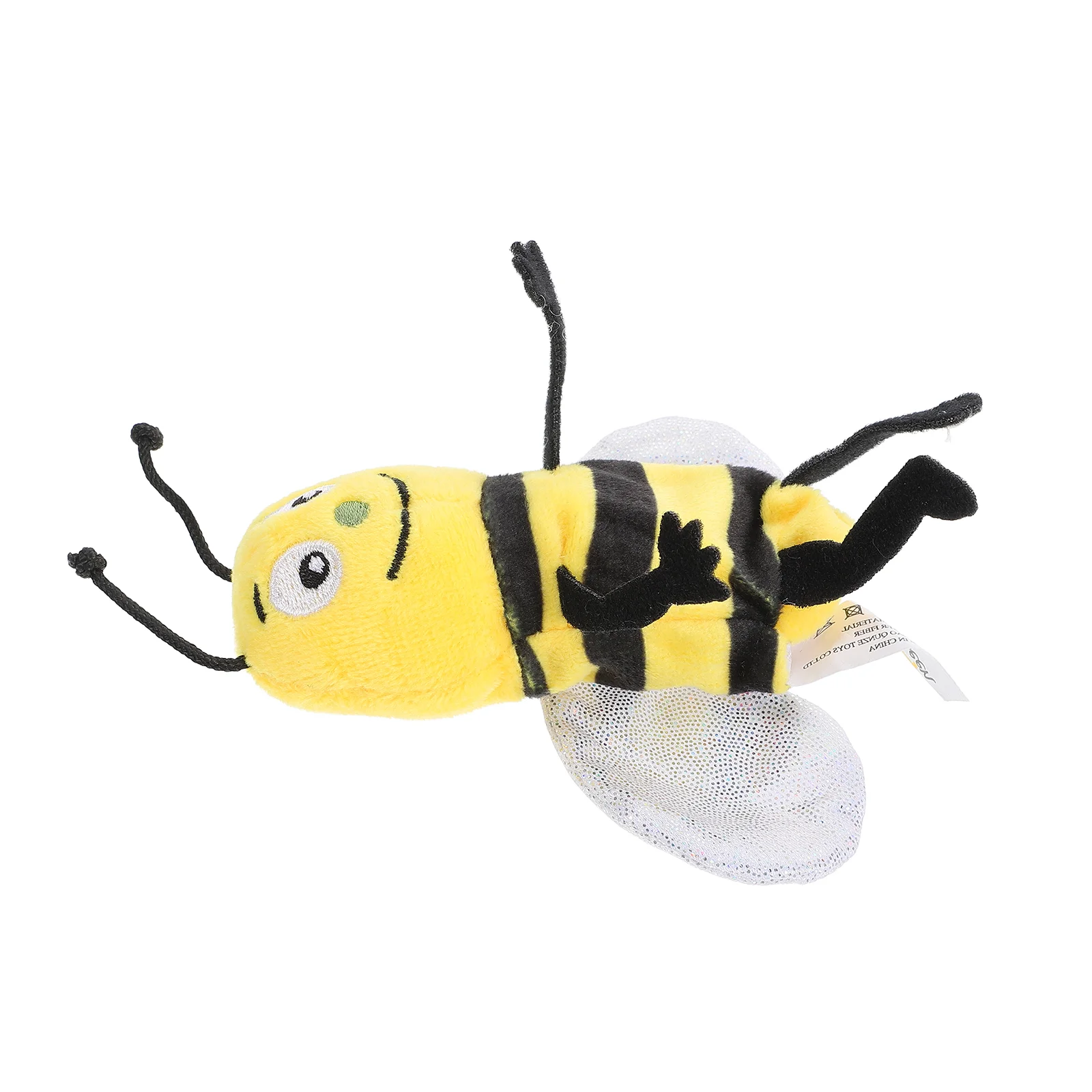 Butterfly Animal Hand Puppet Bumble Bee Toy Stuffed Bees Plush Toddler Puppets Finger Crochet Kit Candy Animals