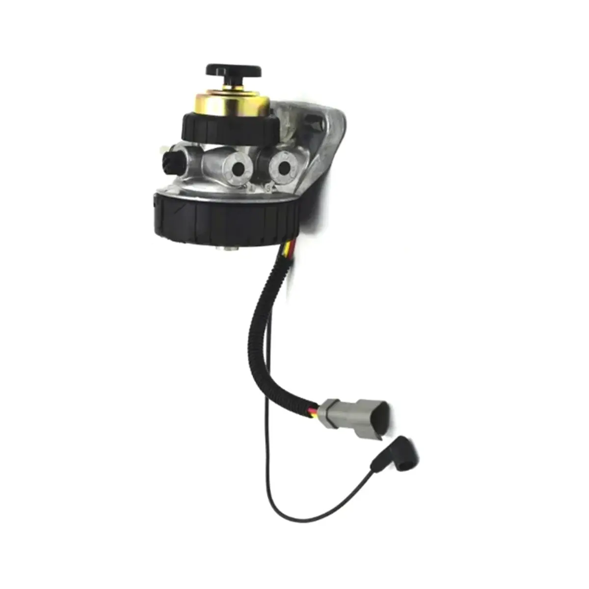 GOODT37C Electric Diesel Fuel Pump Filter Primer Pump Fuel Filter Head with Sensor for JCB JOHN DEERE 32/925994 332/D6723