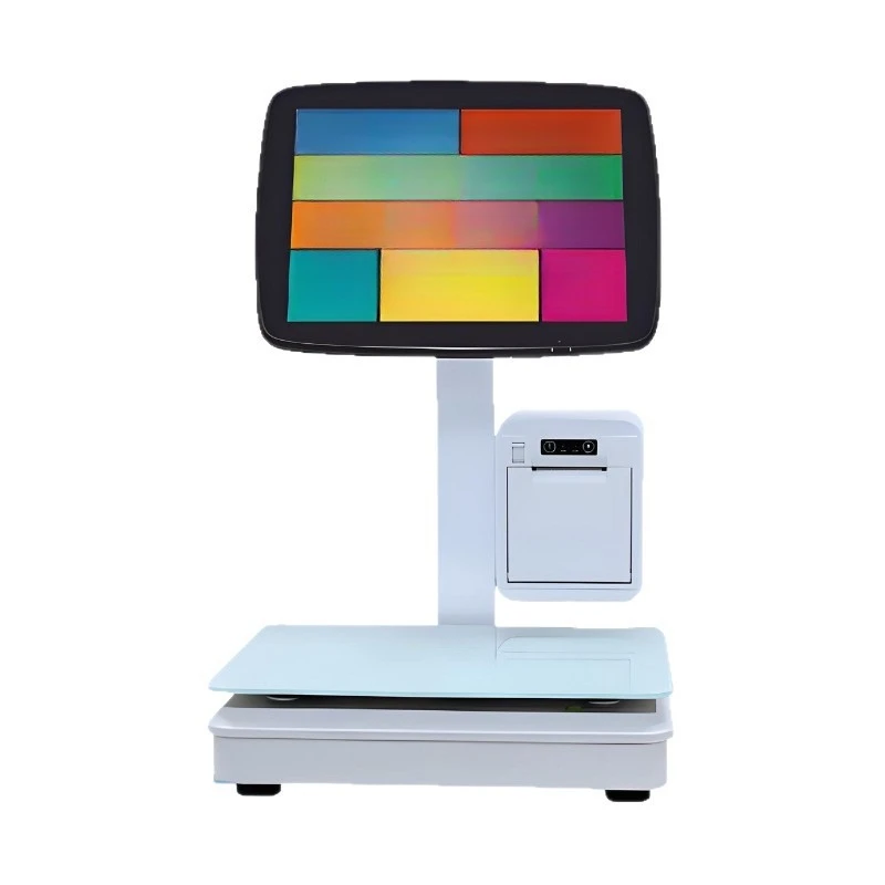 

All-in-one weighing intelligent weighing cashier all-in-one machine shopping mall electronic scale