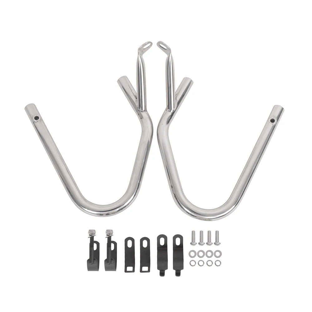 Cafe Racer R Serie For BMW R45 R65 R60 R75 R80 R90 R100 Front Engine Guard Highway Crash Bar Protector Frame drop bar crash bar