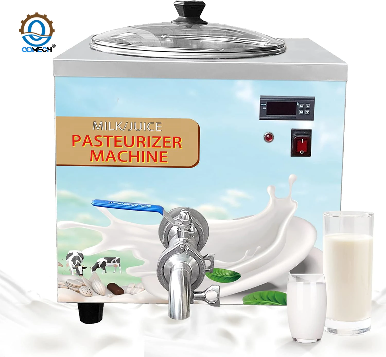Bulk Factory Supply14L Mini Milk And Goat Milk PasteurizerLatest Design Pasteurizer Made In China