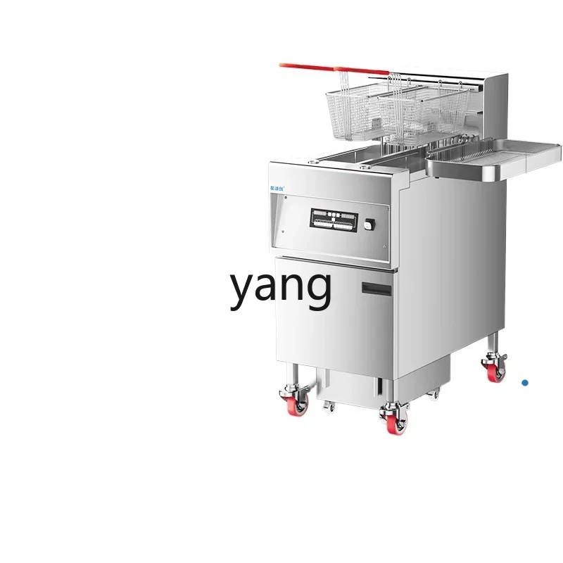 

YJA Automatic Lifting Vertical Commercial Electric Heating Multifunctional Return Oil Fryer