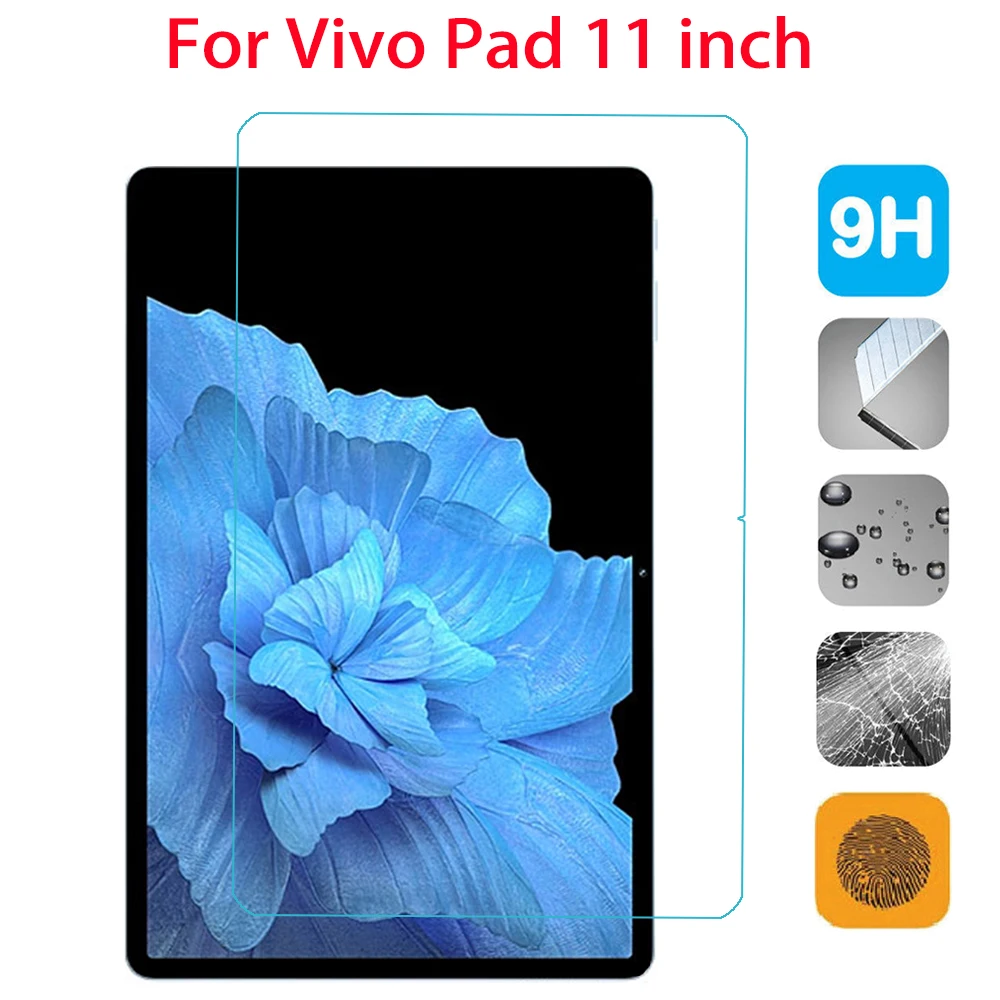 

9H Tempered Glass Film for Vivo Pad Screen Protector for Vivo Pad 11 inch 2022 Tablet Tempered Glass Guard Protection