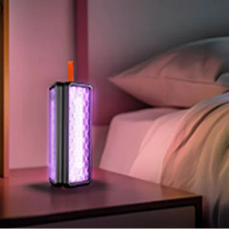 Qualitell Folding Electric Mosquito Killer Rechargeable Purple Light Mosquito Exterminator Portable Anti‑Mosquito Device V2