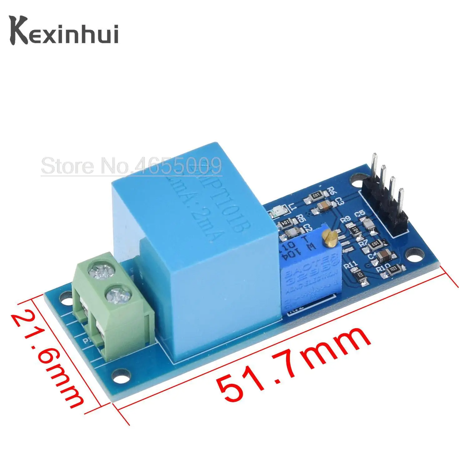 Active Single Phase Voltage Transformer Module AC Output Voltage Sensor for Arduino Mega ZMPT101B 2mA