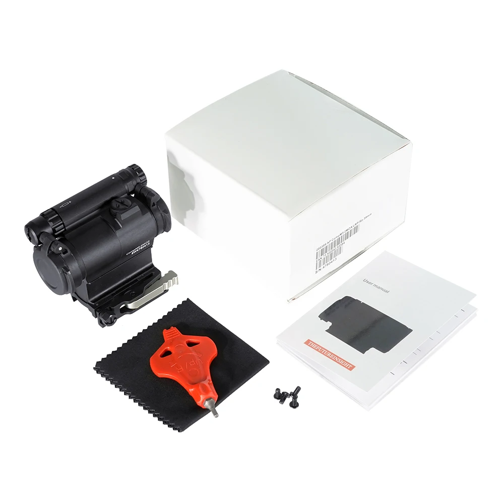 EVOLUTION GEAR M5 レッドドットサイトコンパクトリフレックス光学スコープオリジナルマーキング LRP 1.54 "オリジナルボックス狩猟エアガン用