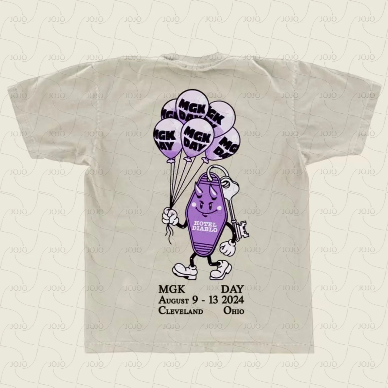 تي شيرت ماشينجون كيلي بنفس النمط PUNK، قميص هيب هوب لجولة الألبوم الأمريكي المفقود، تي شيرت يوم MGK مطبوع ثلاثي الأبعاد لمغني الراب #2