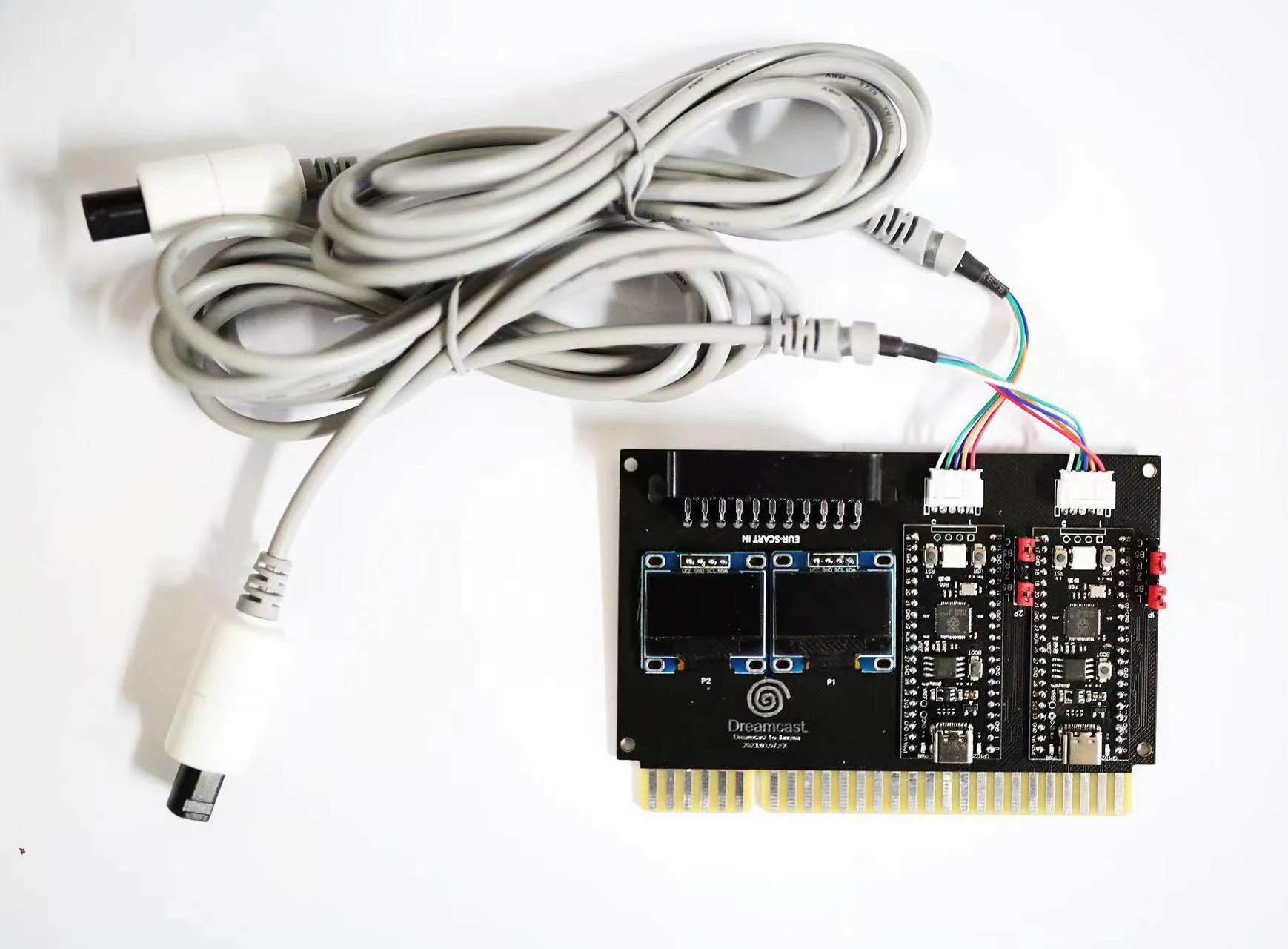 

Dreamcast для Jamma DC стандартная аркадная лампа со светодиодным экраном и поддержкой памяти
