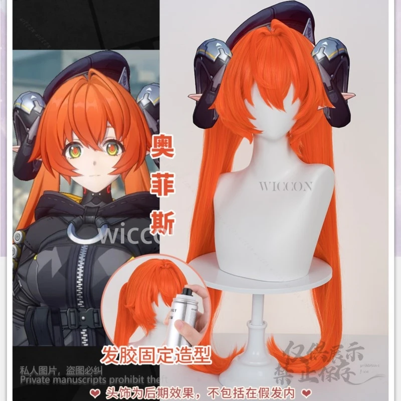 

[Cos C COS] Zenless Zone Zero Offythee Ghostfire Captain Cosplay Wig Realistic Scalp Clip Preorder Halloween Cosplay Costume