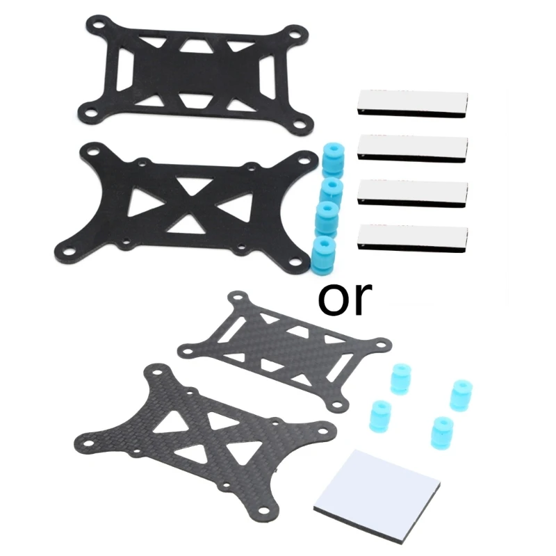 XD99 Glass Fiber Shock Absorber Board Anti-Vibration Damping Plate Mount for RC APM2.6 APM2.8 Pixhawk PX4 Flight