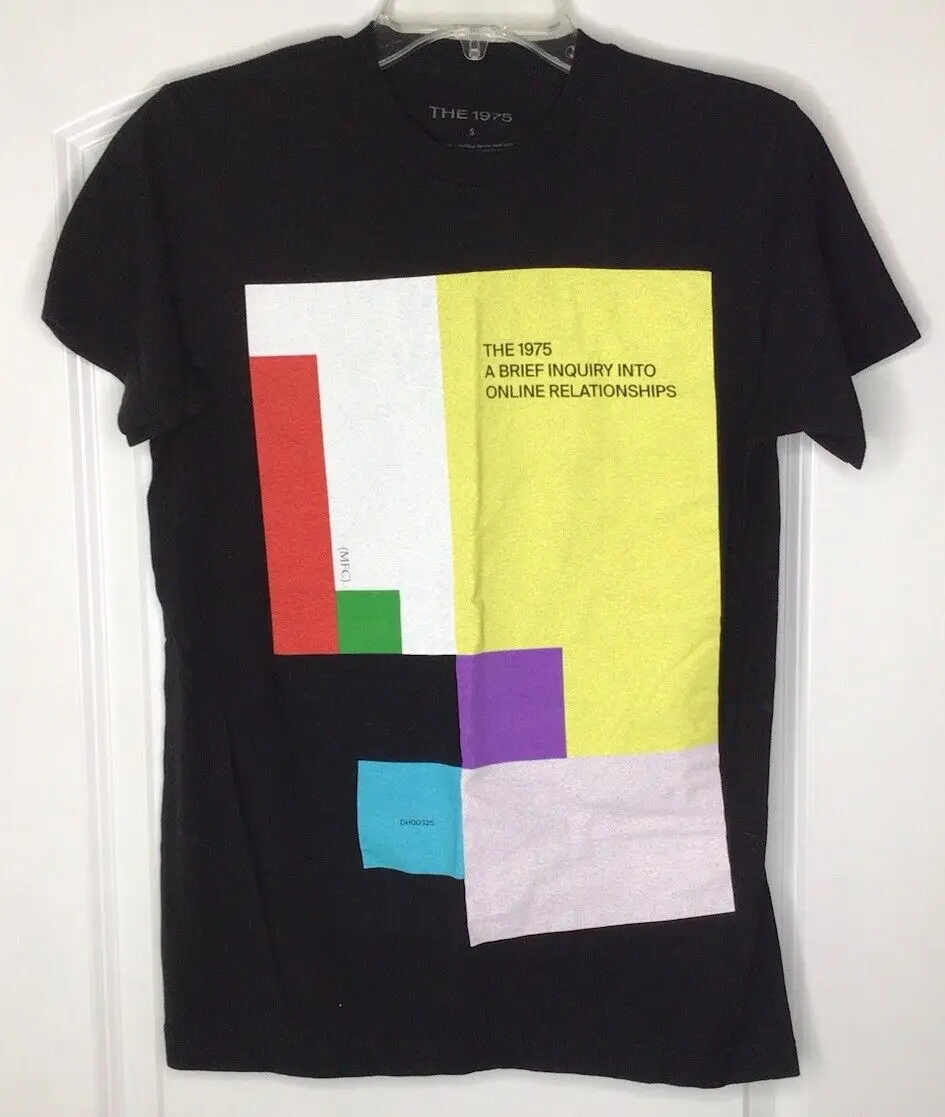 The 1975 ÄúA Brief Inquiry Into Online Relationships Äù Tour T Shirt Adult S