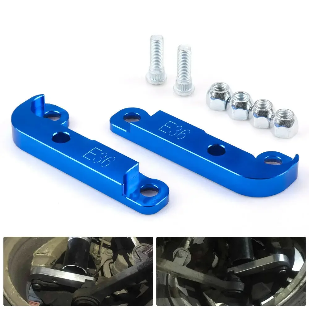 Car Accessories Adapter increasing turn angles about 25%-30% E36 For BMW M3 Tuning Drift Power E36 lower arms are required view 6