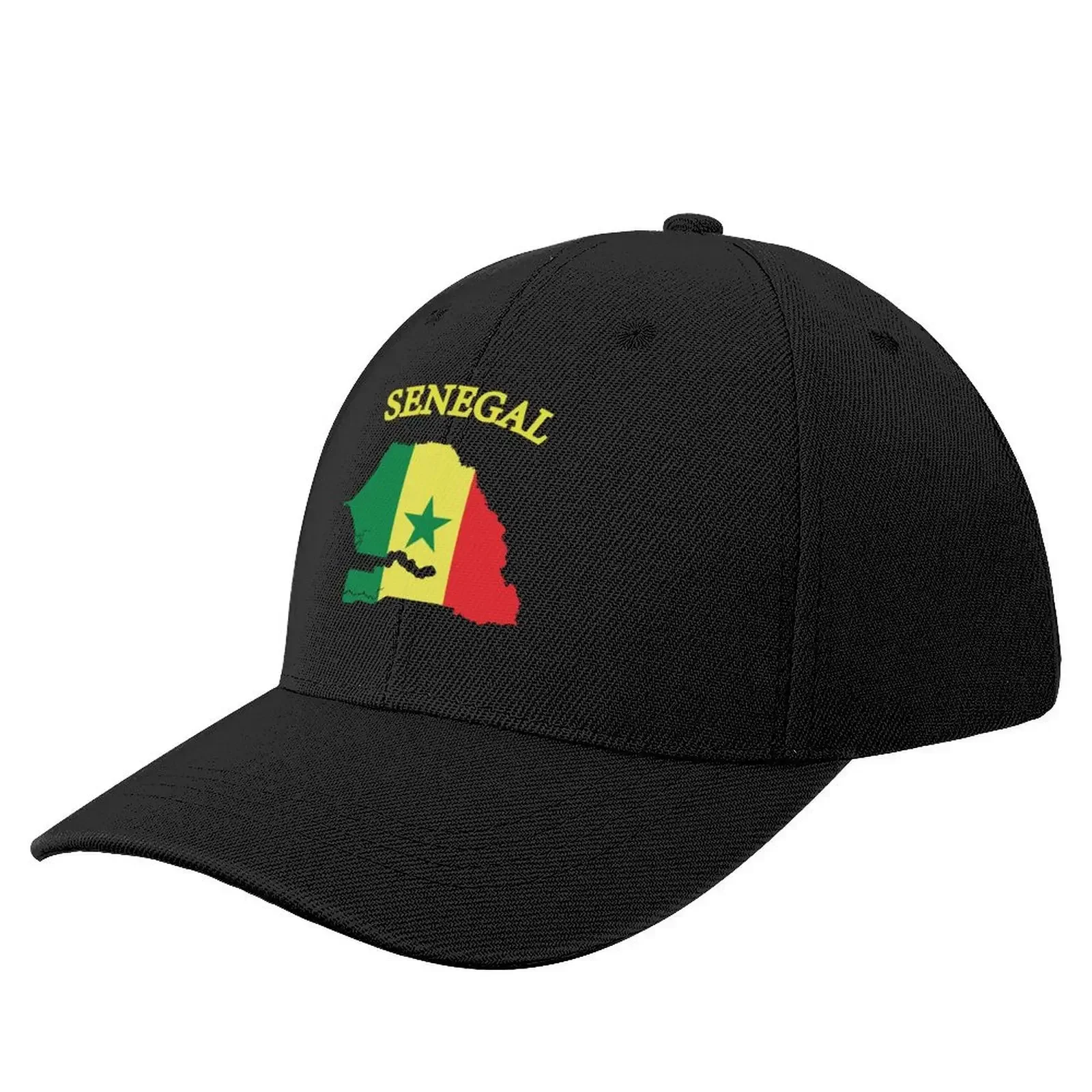 Flag Of Senegal Baseball Cap Custom Cap Wild Ball Hat Thermal Visor Men Women's