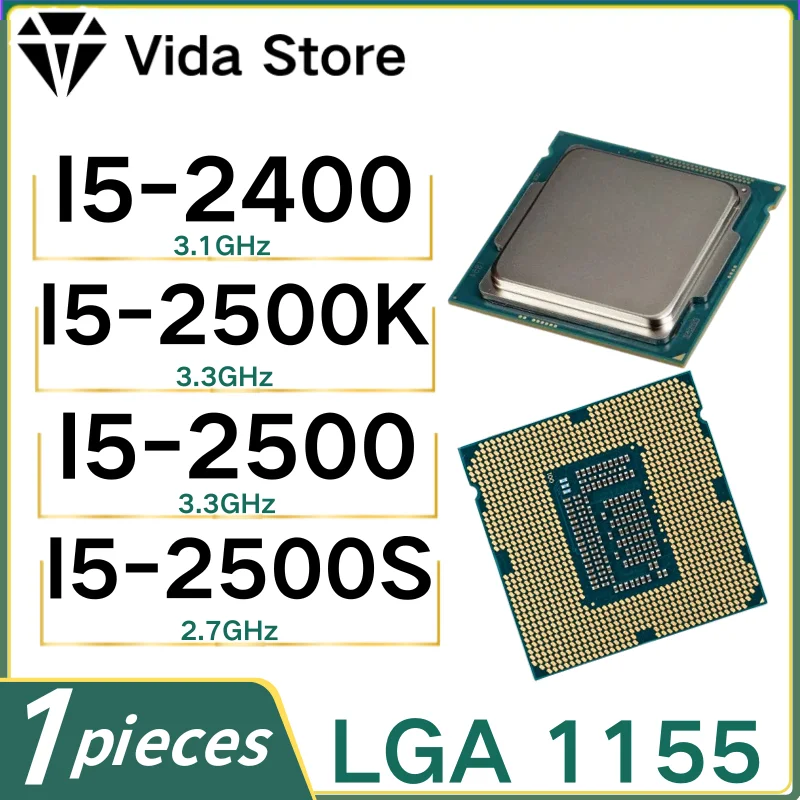 1PCS  I5-2400 I5-2500K I5-2500 I5-2500S I5 2400 I5 2500K I5 2500 I5 2500S LGA 1155