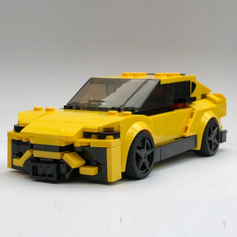 City Car Model MOC Building Bricks Urus High Performance Luxury SUV Modular Technology Children Holiday Gifts Assemble Toys Suit