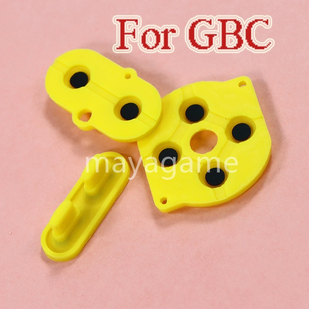 30sets For GBC Replacement Silicon Conductive Adhesive Buttons Rubber Pads Repair