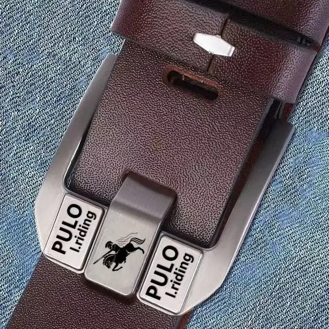 Modischer, hochwertiger Herrengürtel aus echtem Leder, Business-Damengürtel und hochwertiger Premium-Gürtel für Herren. – Detail 6