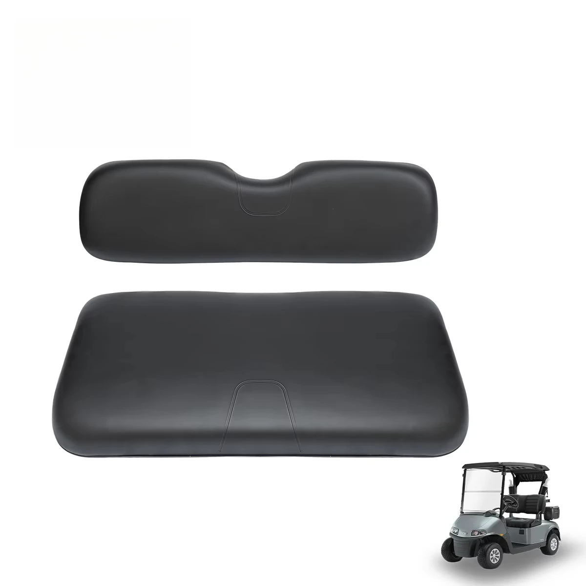 EZGO RXV Front Seat Backrest Wooden Bottom Plate 2008-UP Golf Cart Accessories Original Manufacturer