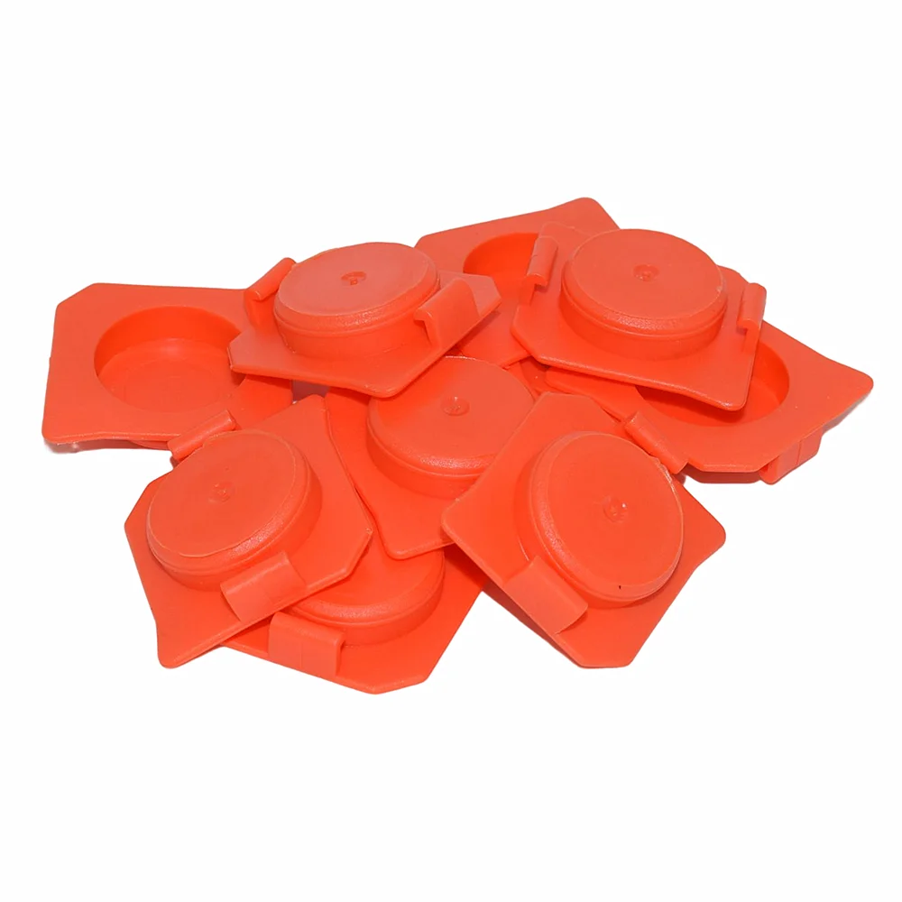 1pc/100pcs Dispensing Syringe Sealing Caps Glue Tube Sealing Cover End Cap for 30cc 55cc Glue Tube Dispensing Syringes Barrel