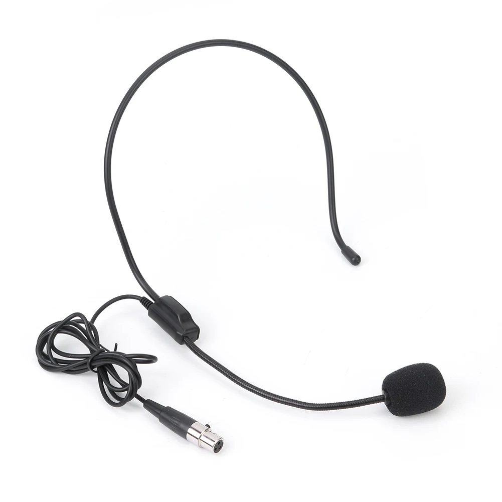 

3Pin XLR Cardioid Condenser Mic Headset Microphone for AKG Wireless Bodypack