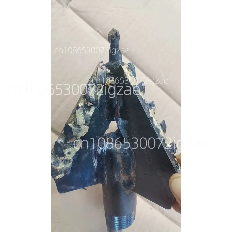 1 set of cemented carbide drill bit/electric drilling rig/rock drill bit for water well drilling, 1 inch drill pipe