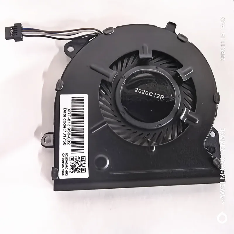 1PCS-10PCS New and Original CPU Cooling Fan For HP Pavilion 15-CS00615T 15-CS0053CL 15-CS CPU Fan Cooler L25585-001 Cooling Fan