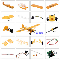 Wltoys XK A160 RC Airplane Accessories Blushless Motor Fuselage Set Update Receiver Right/Left Wing Board Servo ESC For A160 Par