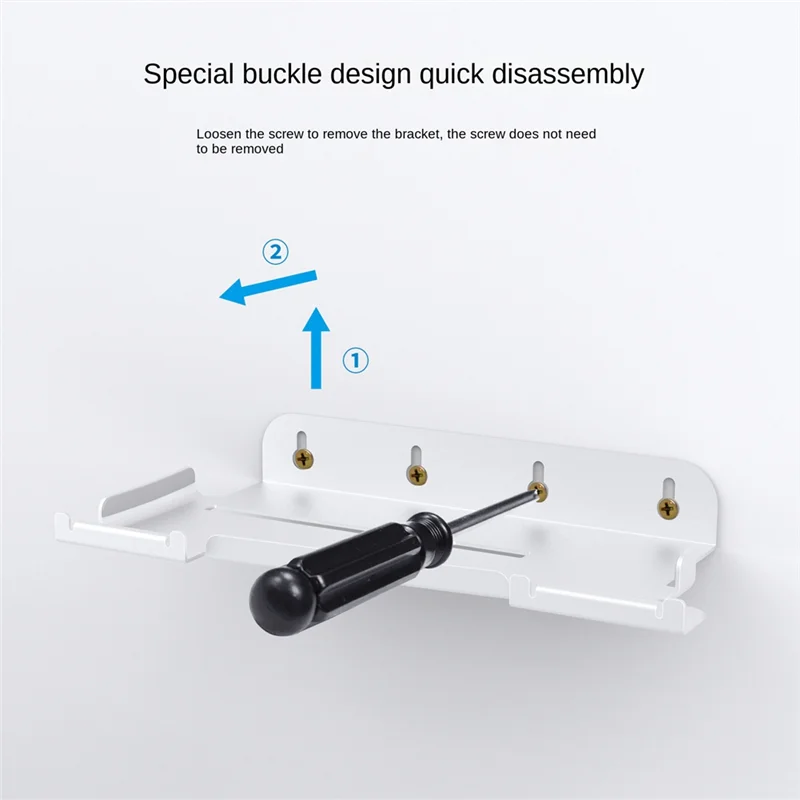 Verbeterde wandmontagestandaard voor PS5 Slim verticale houderkits voor PS5 Slim-console en controllers