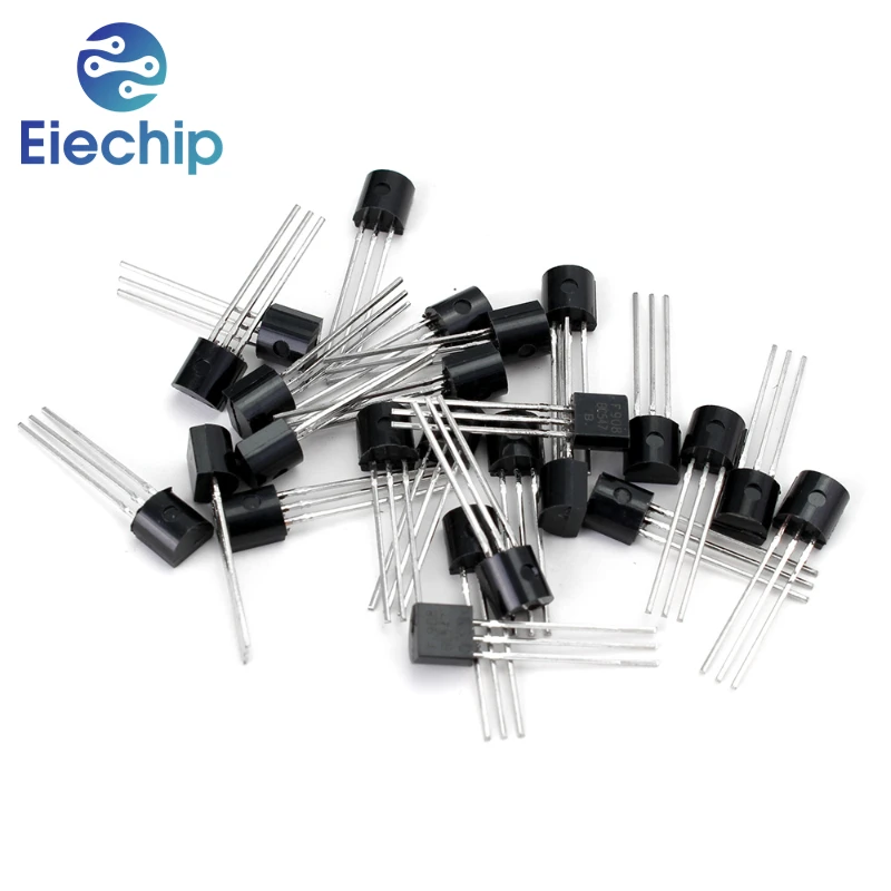 50/100Pcs BC547 Transistor TO-92 0.1A 45V DIY Triode Transistor Peralatan Elektronik