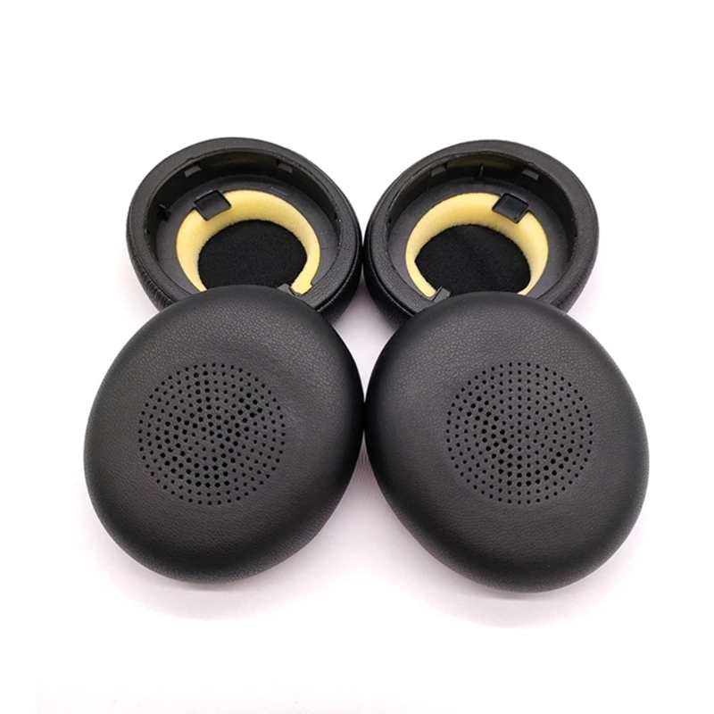 Professional Leather Ear Pads for Jabra 45H Evolve2 65 Headphone Comfortable Earpads Cushions Pads Replacement